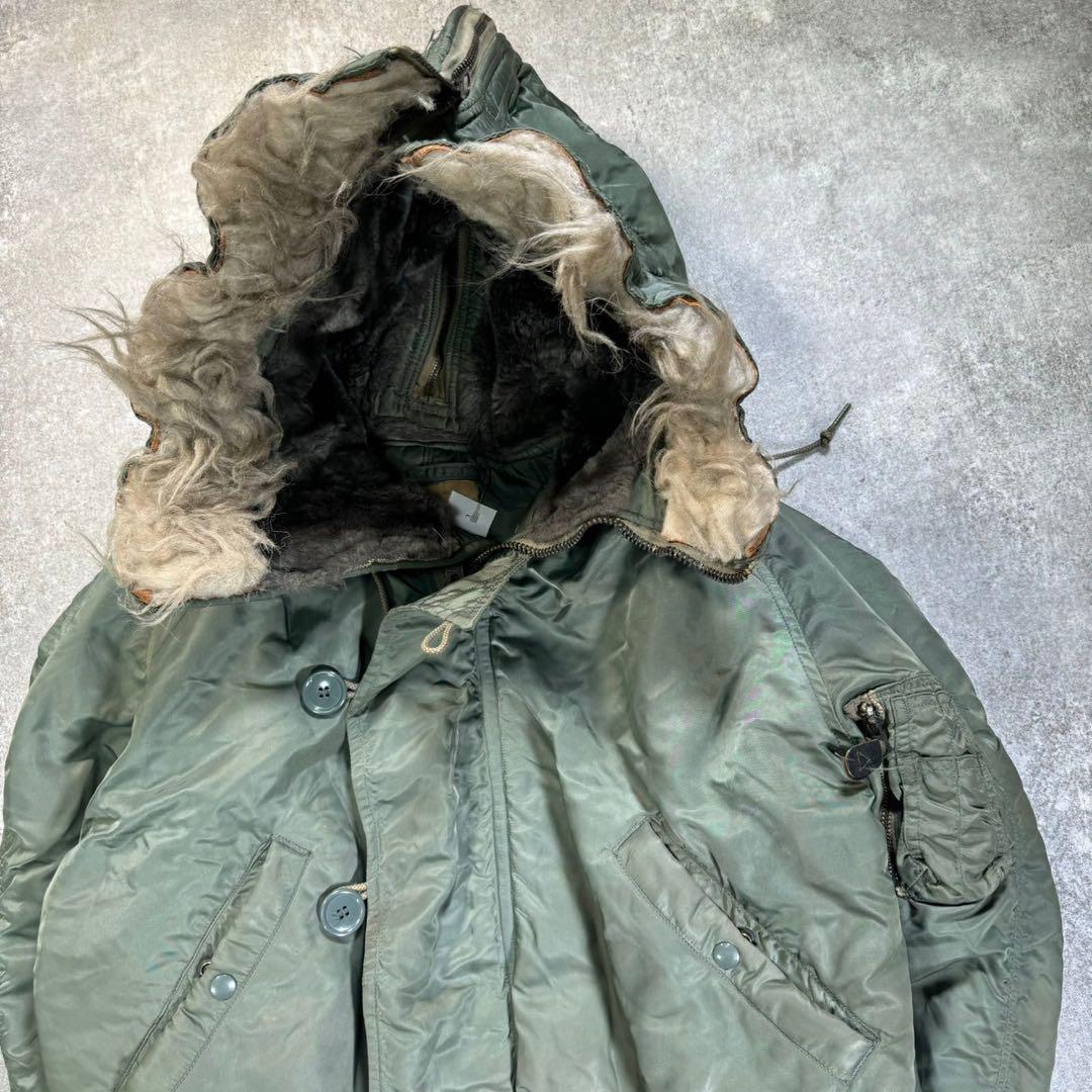 70s 米軍実物 N-2B 76年会計 SCOVILL【L】アルファ社 70s 米軍実物 N-2B 76年会計 SCOVILL【L】アルファ社
