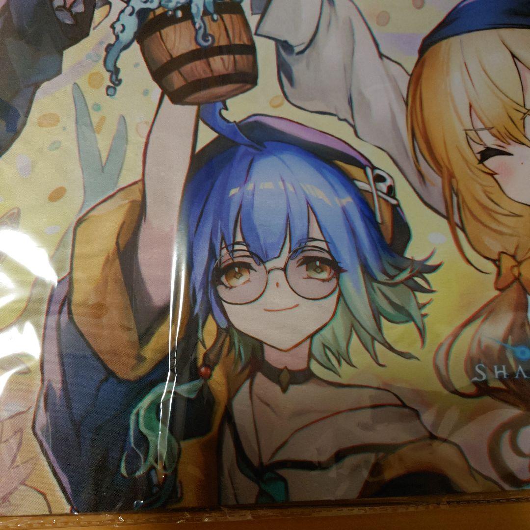 メルカリ便 7周年記念イラスト バルバロスたちプレイマット