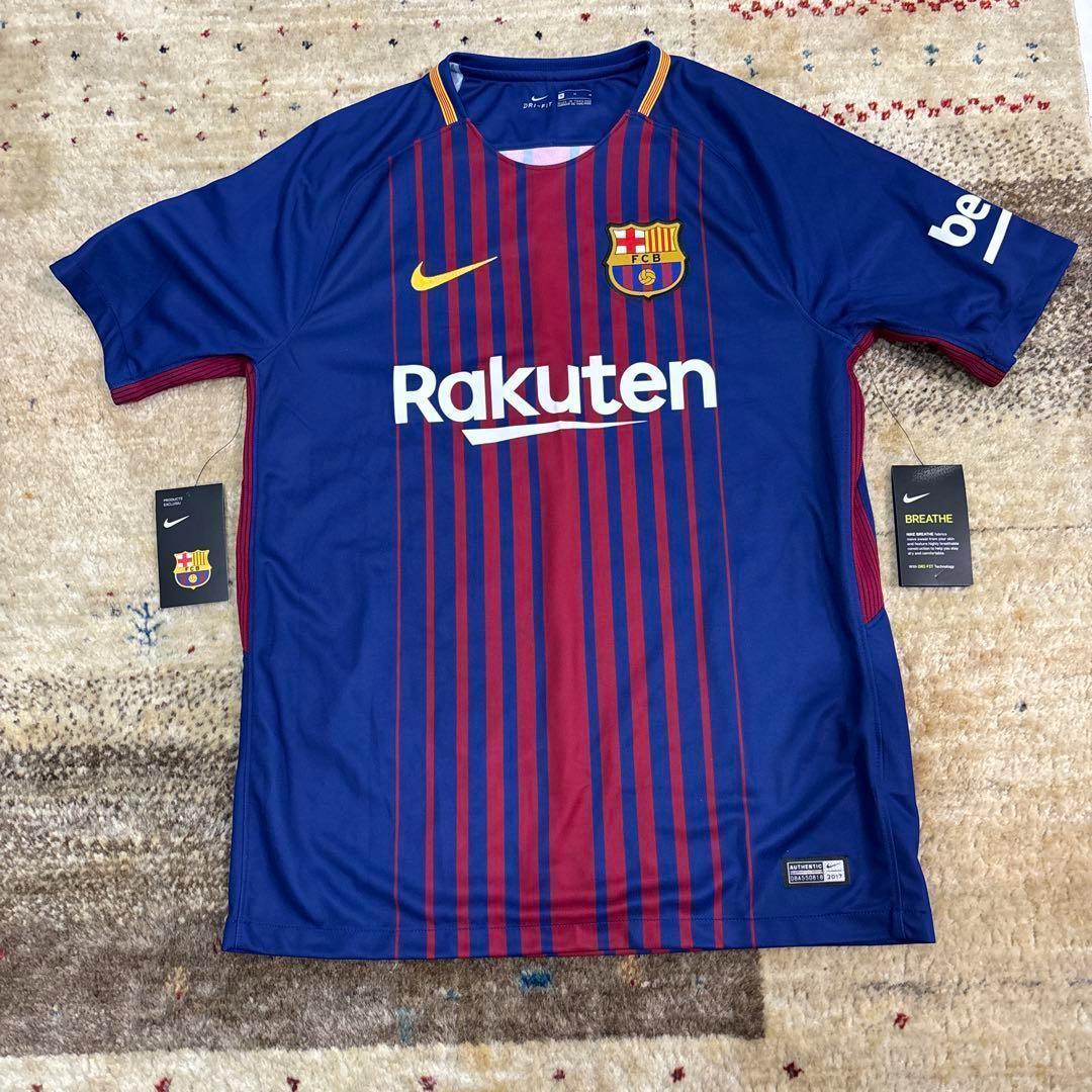 新入荷 NIKE FCバルセロナ2017ホームユニフォームM メッシ 10番 未使用 ウェア