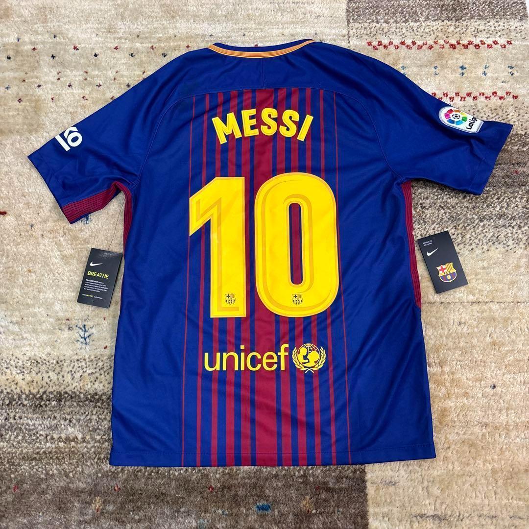 NIKE FCバルセロナ2017ホームユニフォームM メッシ 10番 未使用