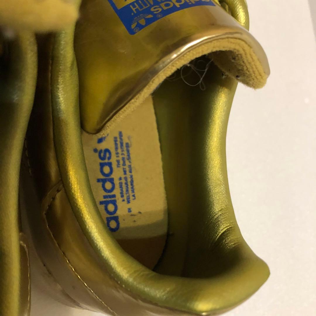 アディダス オリジナルスタンスミス ゴールドメタリック 限定品 22.5cm アディダス オリジナルスタンスミス ゴールドメタリック 限定品 22.5cm