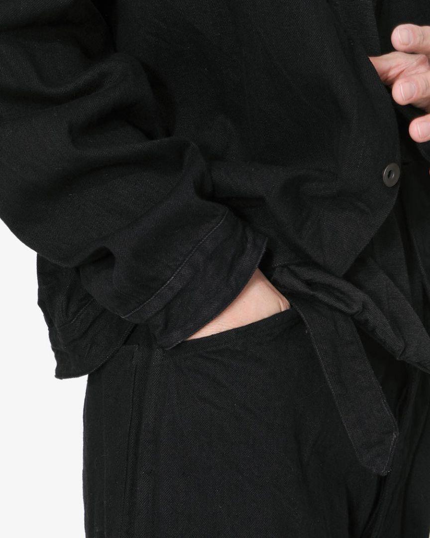 【3460】COMOLI 25SS デニムベルテッドパンツ 2