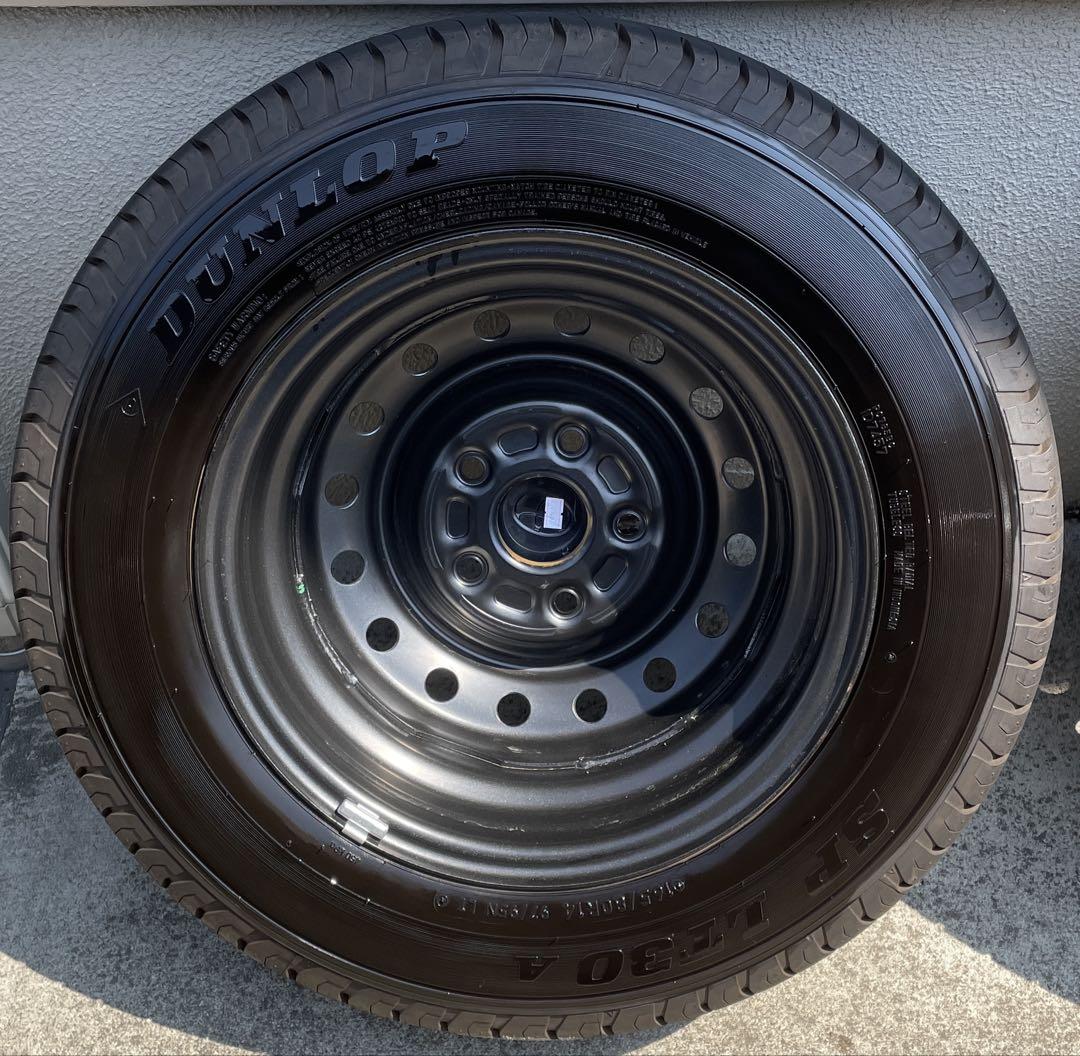 【 れんれん】165/80R14 97/95N DUNLOP S413M
