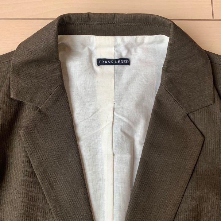 フランクリーダー FRANK LEDER テーラードジャケット S ブラウン - メルカリ フランクリーダー FRANK LEDER テーラードジャケット S ブラウン - メルカリ