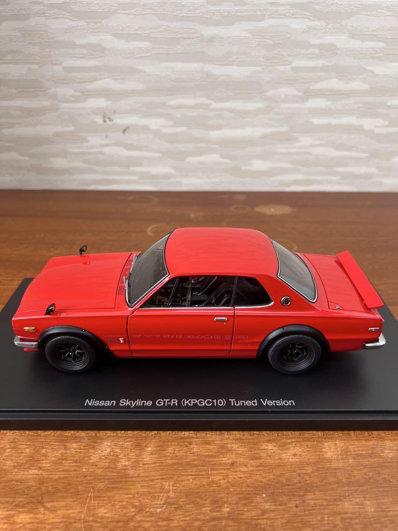 No493 ミニカー1/18 GT-R KPGC10 Tuned Ver.
