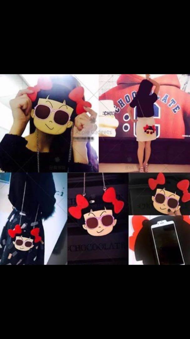 Dr.スランプアラレちゃん❤️皿田きのこちゃん型iPhoneケース