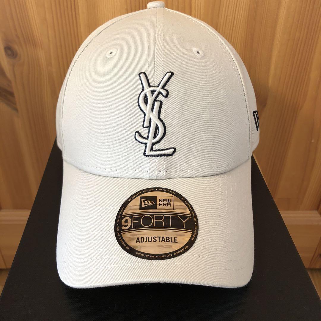 SAINT LAURENT ニューエラ YSL コラボ キャップ ニューエラ YSL モノグラム キャップ | Saint Laurent サン