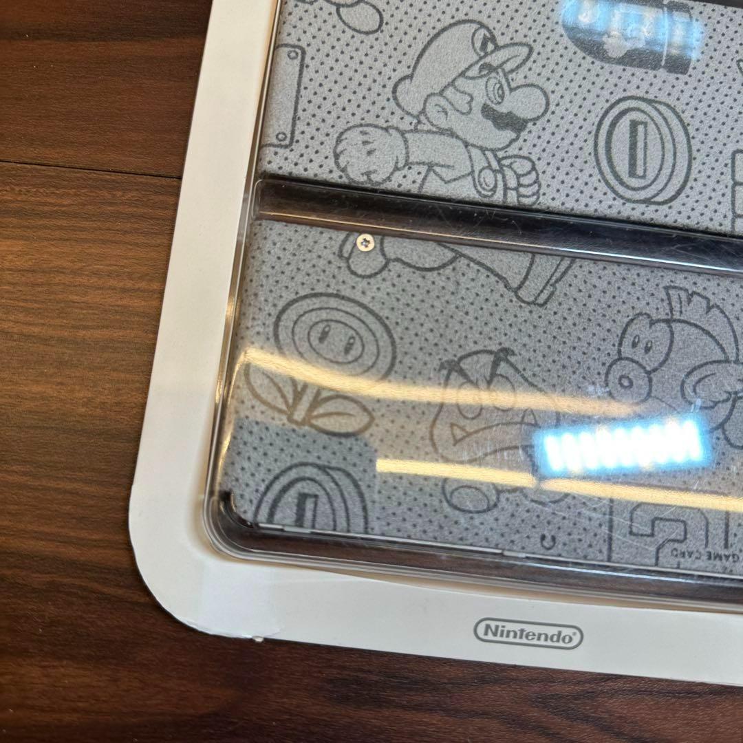 N3DS きせかえプレート No.005 エンボス加工・マリオモノグラム N3DS きせかえプレート No.005 エンボス加工・マリオモノグラム