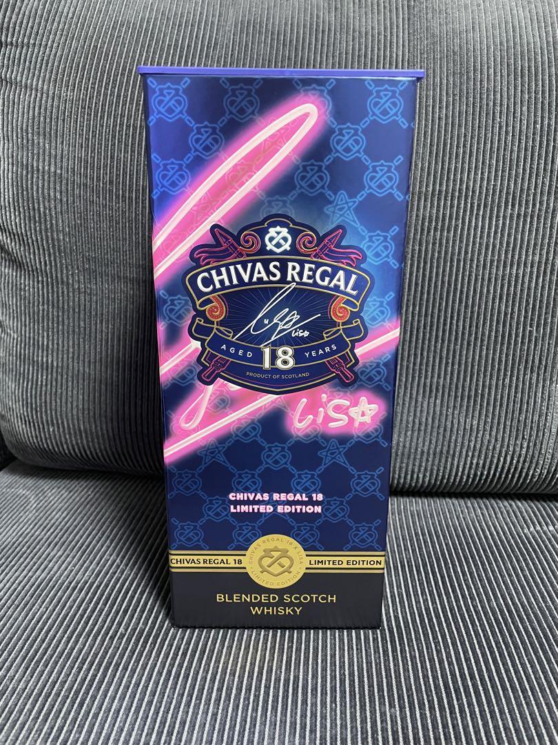 【未開栓】シーバスリーガル18年 BLACKPINK LISA リサ コラボ シーバスがブラックピンクのリサとのコラボボトルを発売