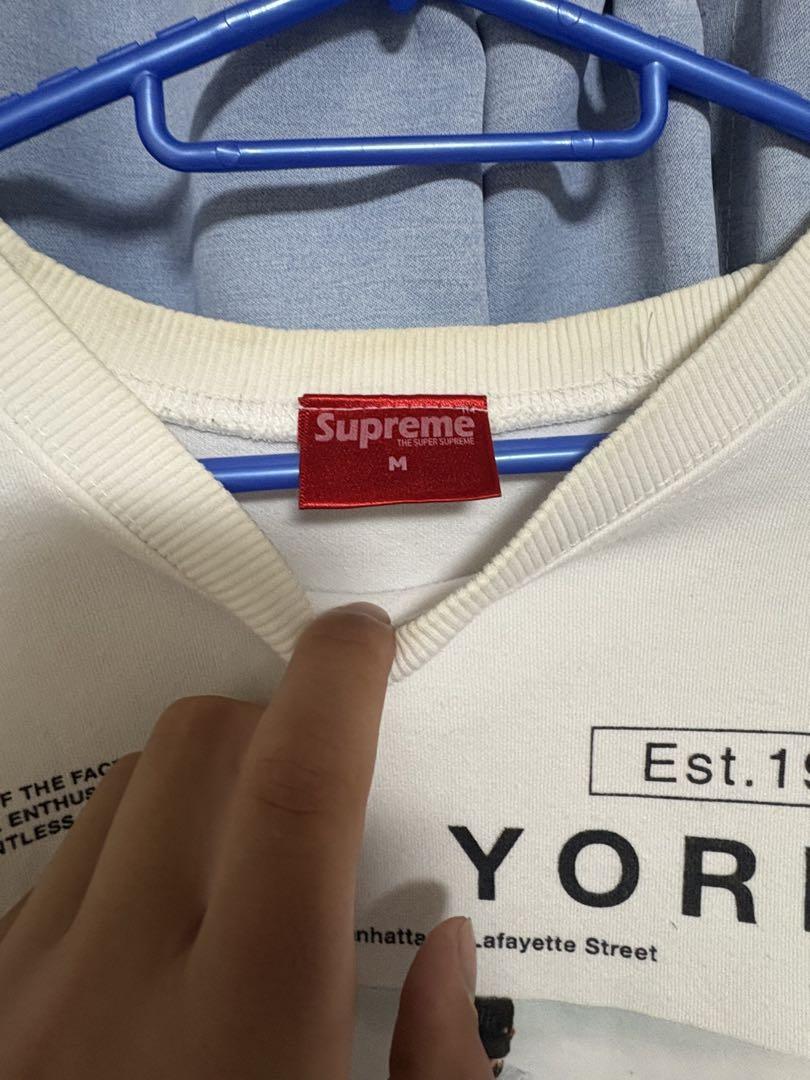 Supreme NEW YORK スウェット M