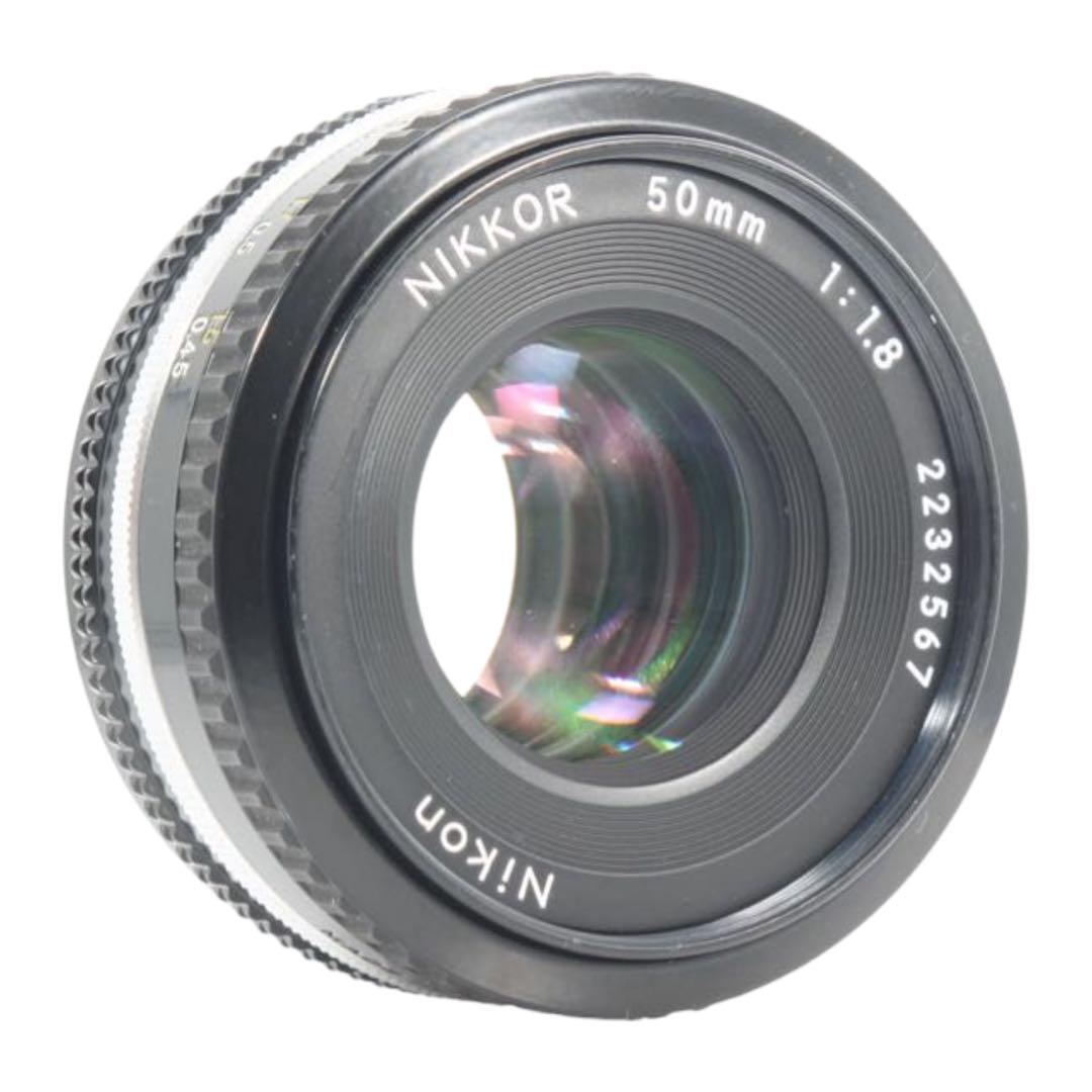 新到着 NIKKOR Ai-s 整備品 Nikon 50mm パンケーキレンズ f1.8 レンズ