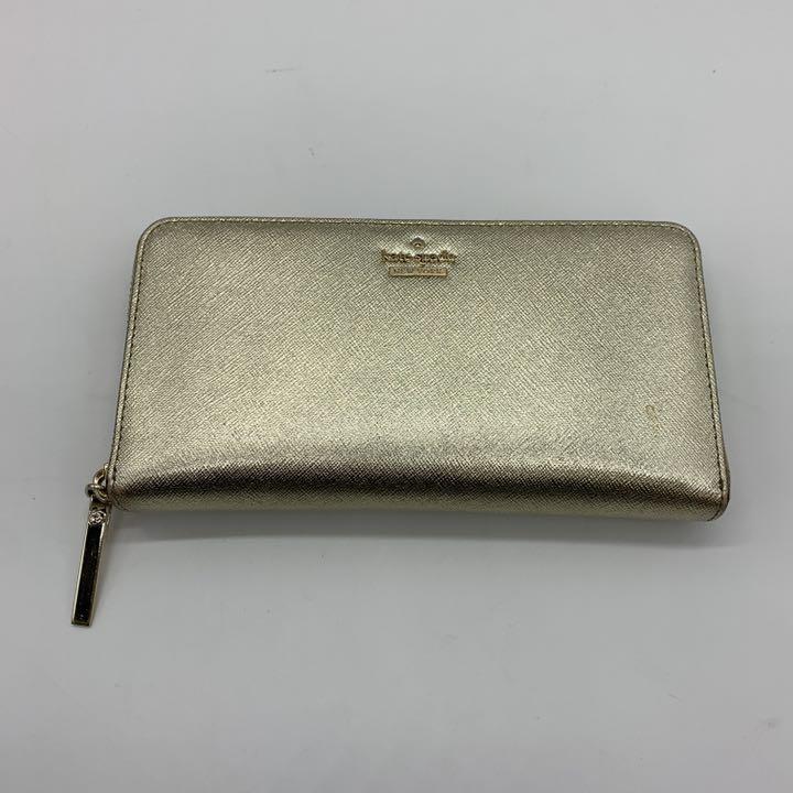 Kate 長財布 ゴールド FNlhp-m43907544891 spade ケイトスペード 国産超歓迎