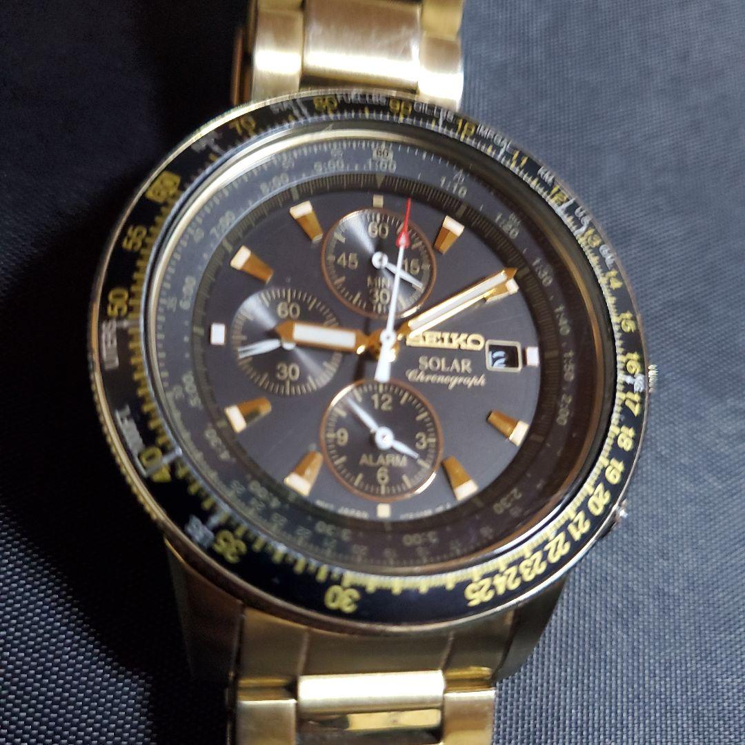 SEIKO プロスペックス スカイプロフェッショナル ソーラー腕時計 アナログ
