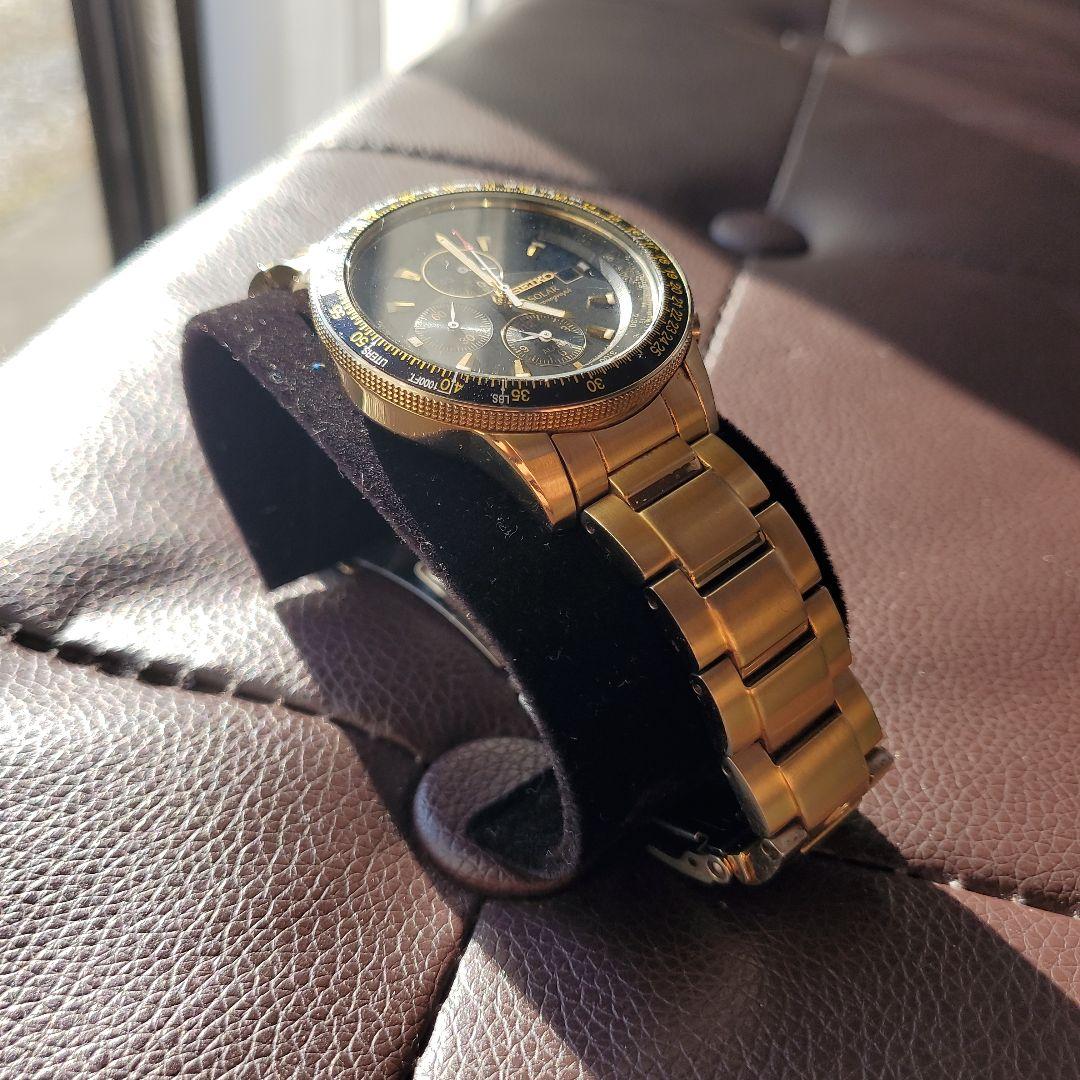 SEIKO プロスペックス スカイプロフェッショナル ソーラー腕時計 アナログ
