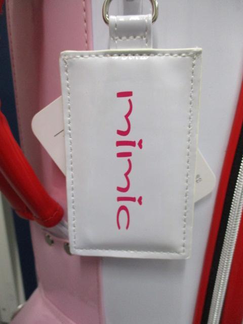 新品☆イオミック mimic キャスター付キャディーバック 9インチ ホワイト