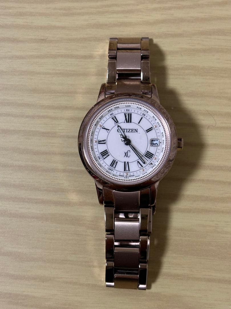 ジャンク品 クロスシー xc EC1144-51W 腕時計目立った傷や汚れなし