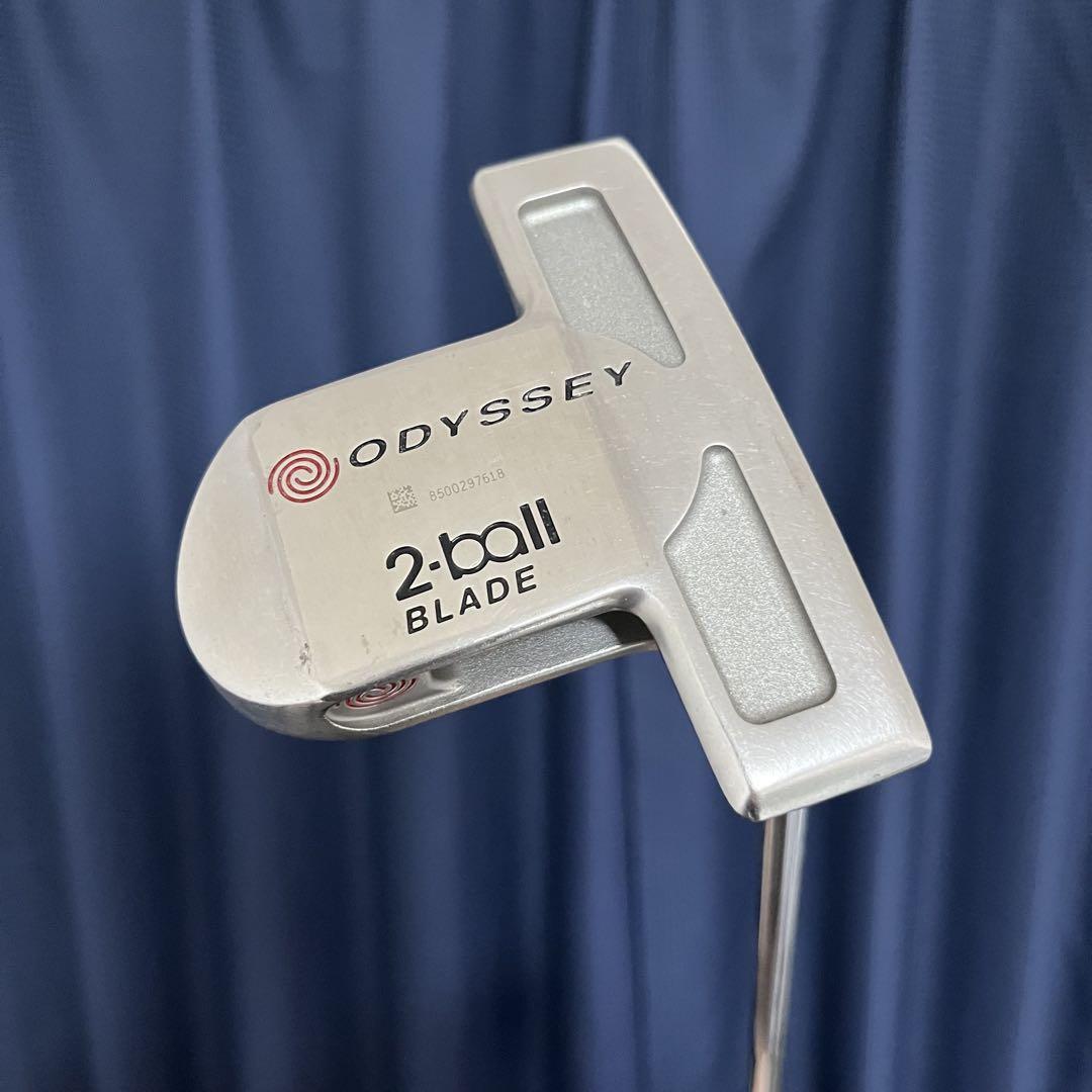 オデッセイ ホワイトホット 2ボール ブレード 33インチ ヘッドカバー付 美品