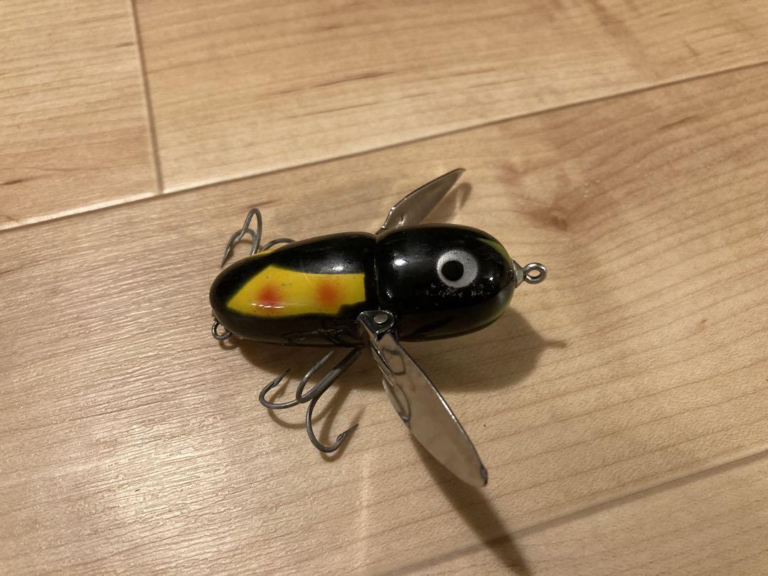 一番の クレイジークローラー ヘドン 当時物 スミスカラー オールド HEDDON ルアー・フライ