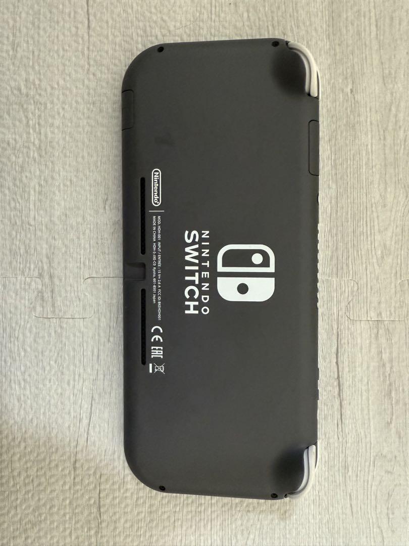 Nintendo Switch Lite グレー 本体 充電器付き - メルカリ