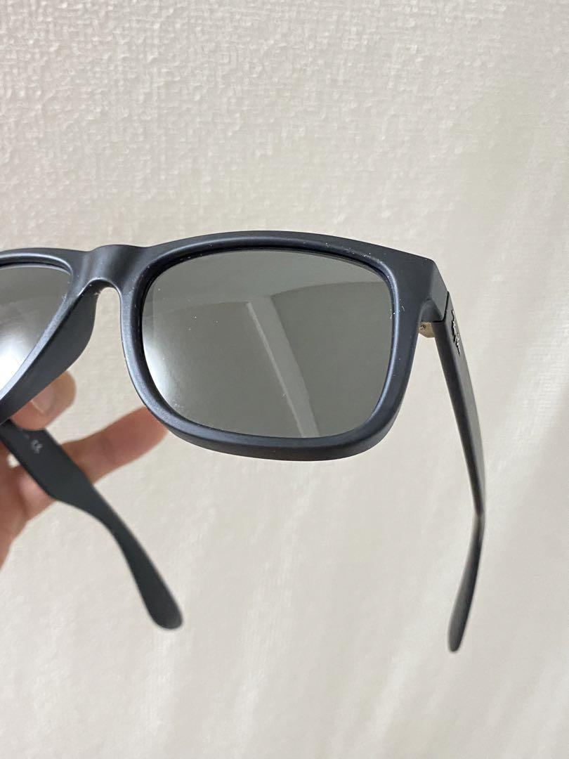 Ray-Ban サングラス 黒 フレーム グレー レンズ