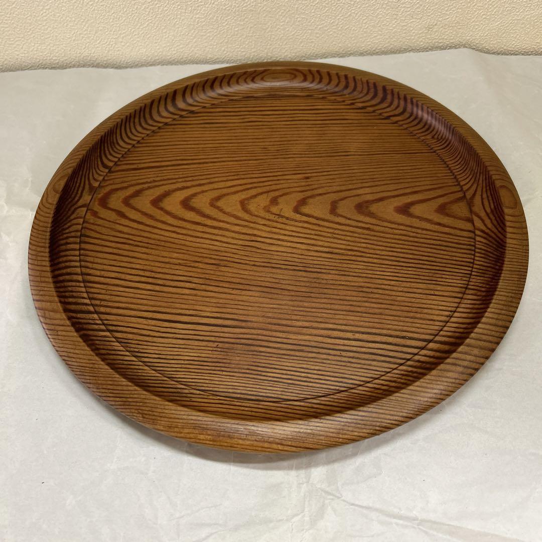 松盆銘木天然木素地盆30cm