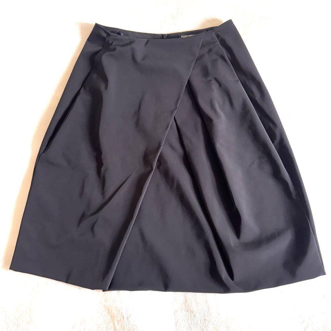 ✨美品✨FOXEY NEW YORK フォクシーニューヨークスカート 黒40