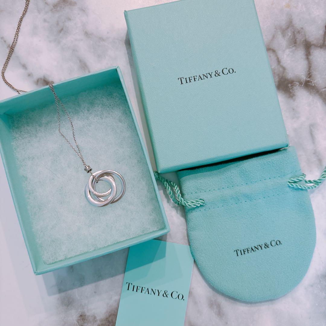 国内【Tiffany & Co】インターロッキング サークル ペンダント ティファニー(TIFFANY&CO.)|1837インターロッキングサークル