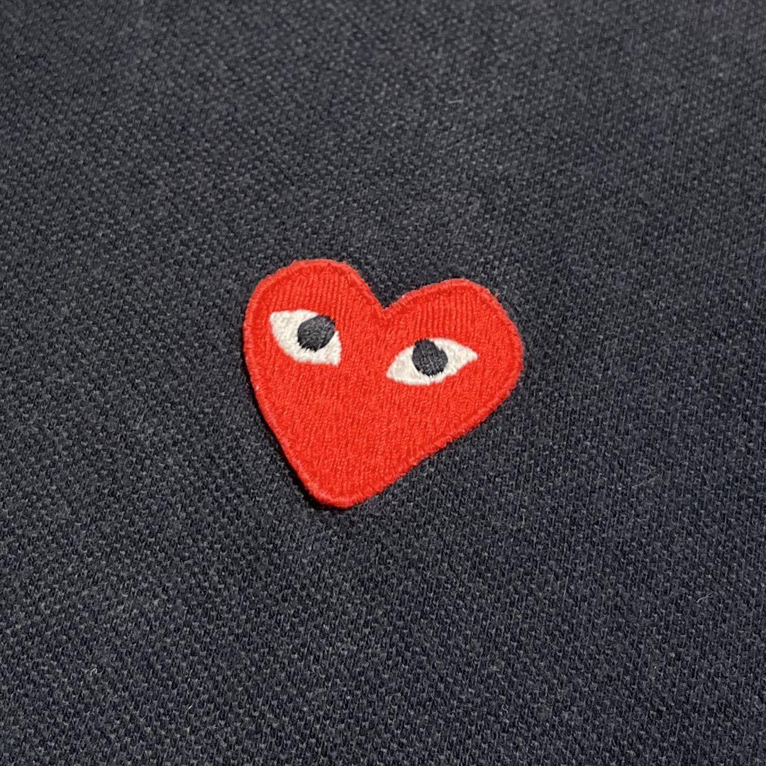 PLAY COMME des GARÇONS ポロシャツ ブラック S
