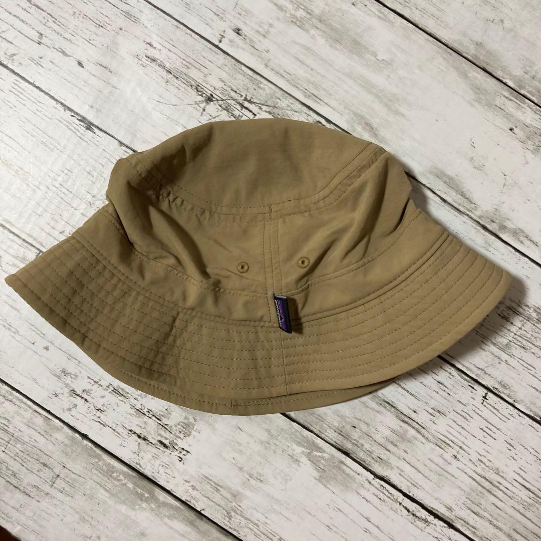 パタゴニア ウェーブフェアラー バケツハット ユニセックス Sサイズ ベージュ パタゴニア ウェーブフェアラー バケツハット ユニセックス Sサイズ ベージュ