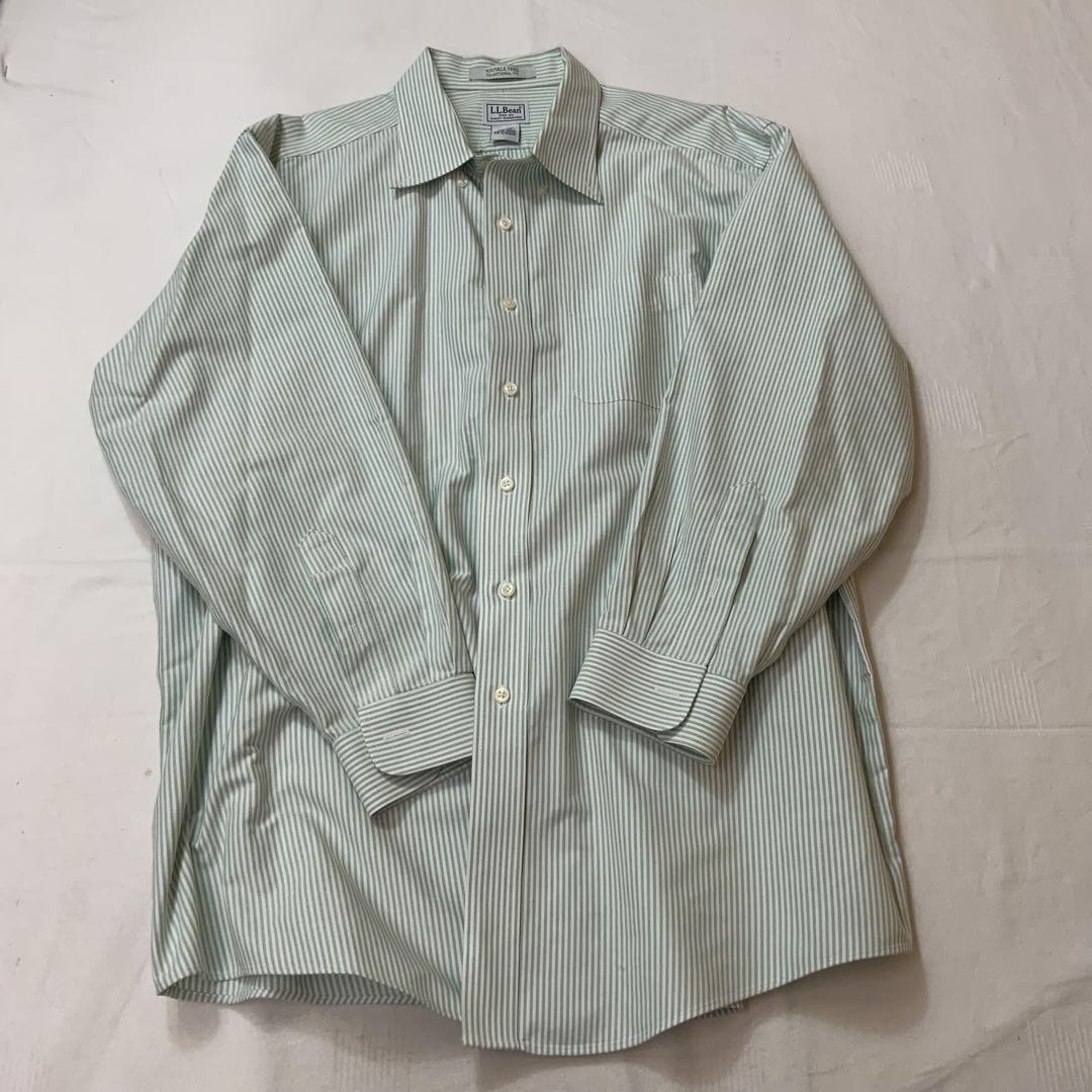 L.L.Bean エルエルビーン 長袖シャツ WRINKLE FREE 17.5