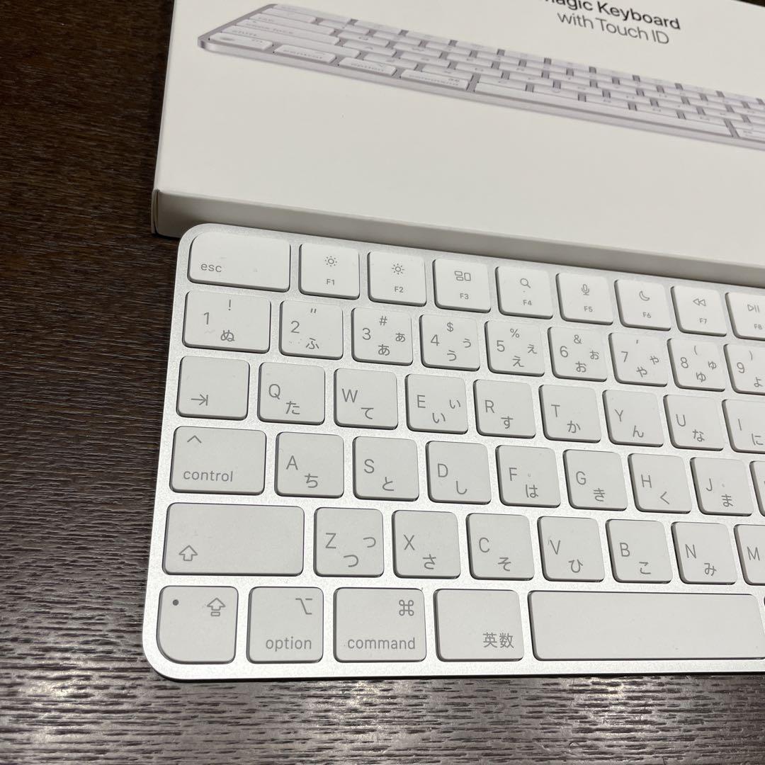 使用僅か】Apple マジックキーボード Touch ID搭載 JIS配列 PC
