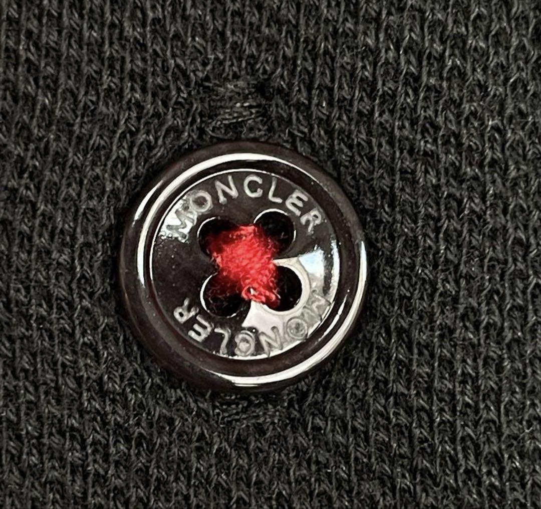 MONCLER モンクレール　ブラック ポロシャツ XXL