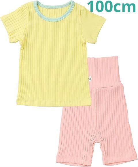 新品?ベビー服 半袖 キッズ サマー パジャマ 上下セット 100cm