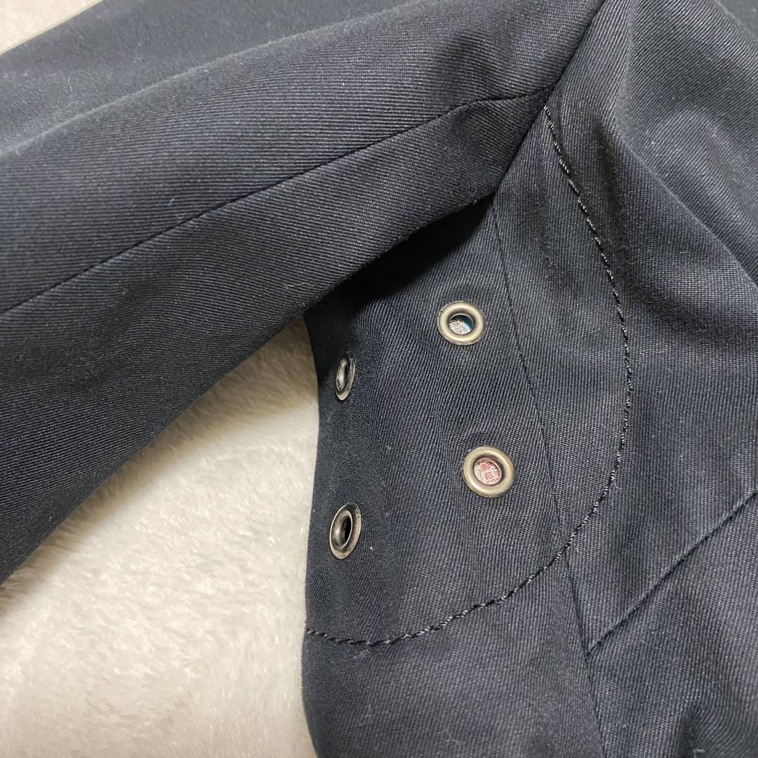 専用✨Paul Smith トレンチコート 42 ゴム引き 比翼ボタン