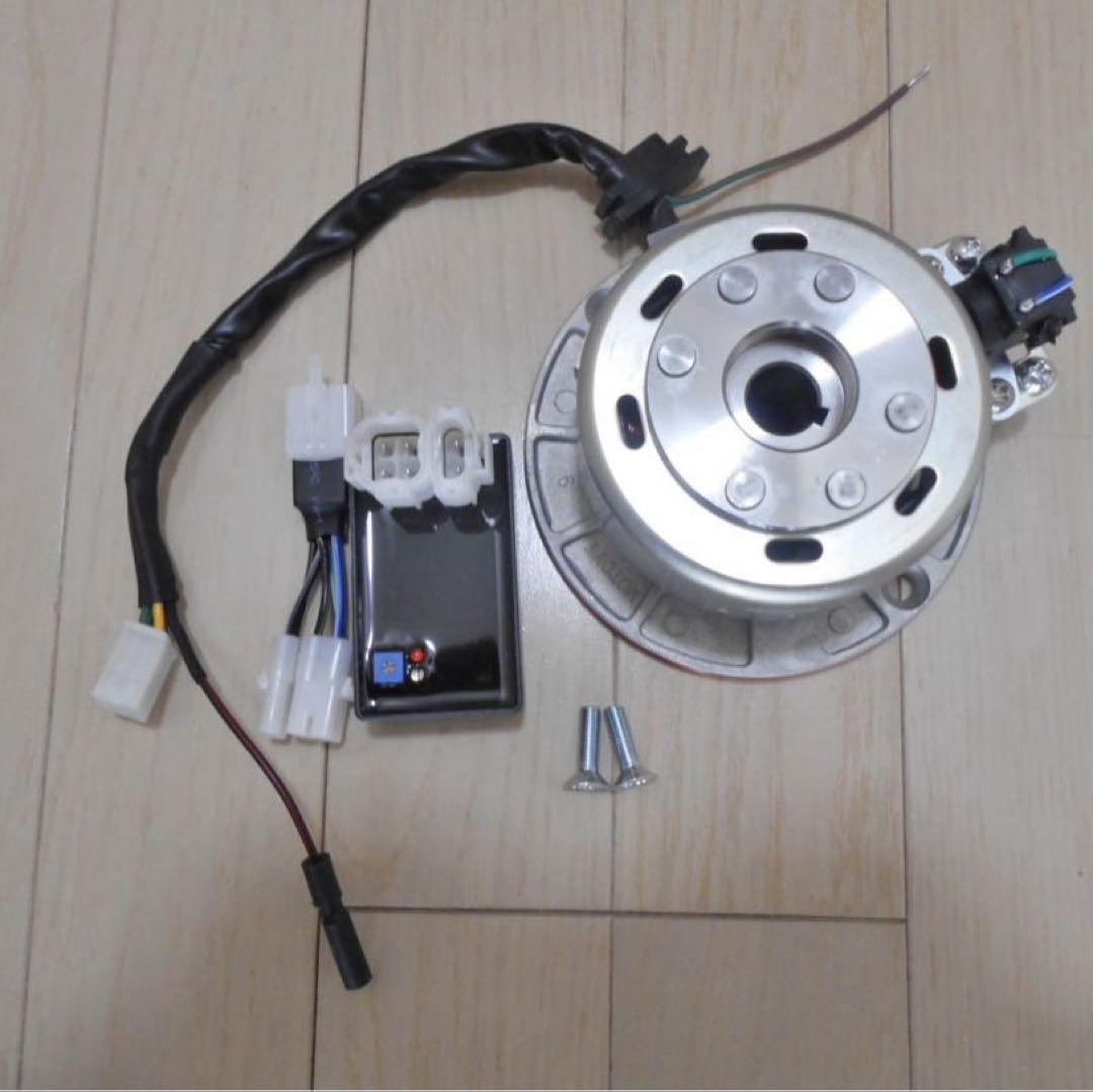 12V キャブ車 モンキーやカブ 軽量アウターローター 半波 進角調整CDI付き