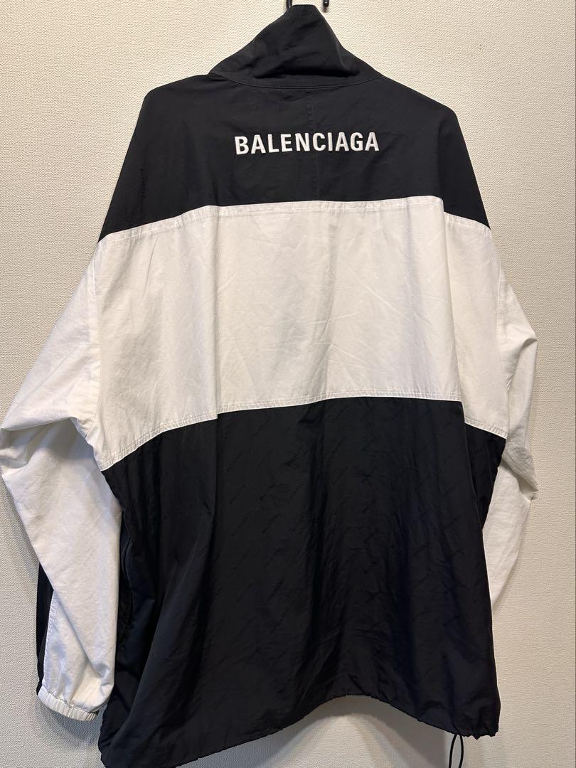 BALENCIAGA ナイロンジャケット ロゴ ジップアップ
