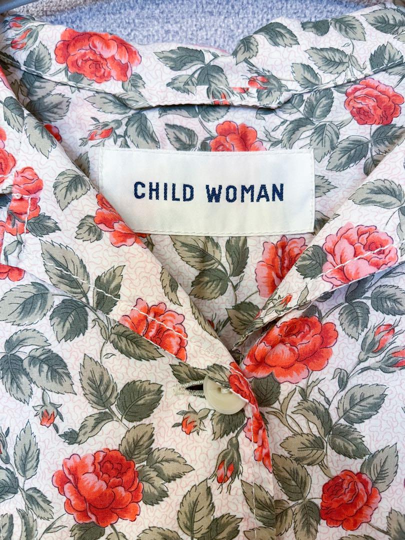 CILD WOMAN チャイルドウーマン バラとつぼみ ジャンプスーツ