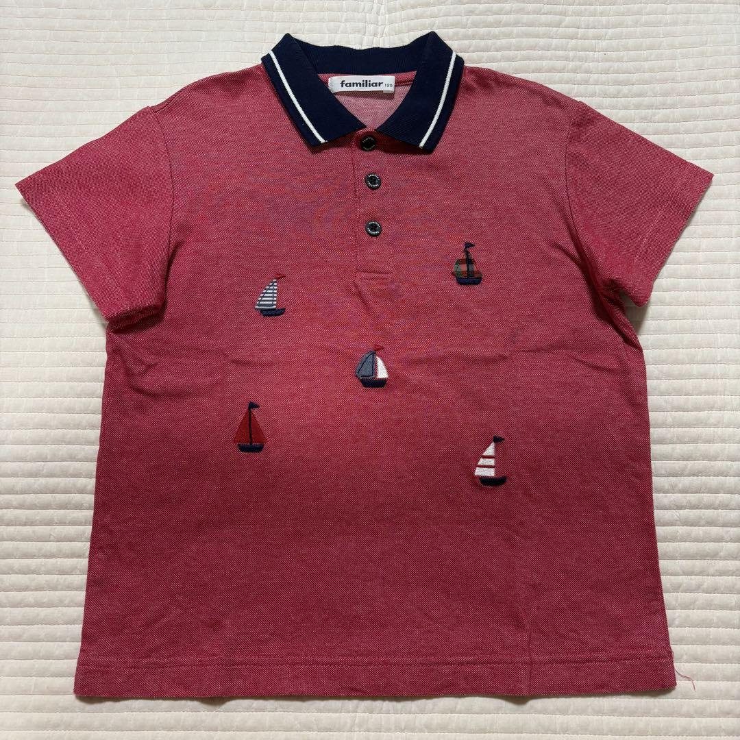 最終価格！　familiar 男の子　長袖シャツ・ポロシャツ　120センチ