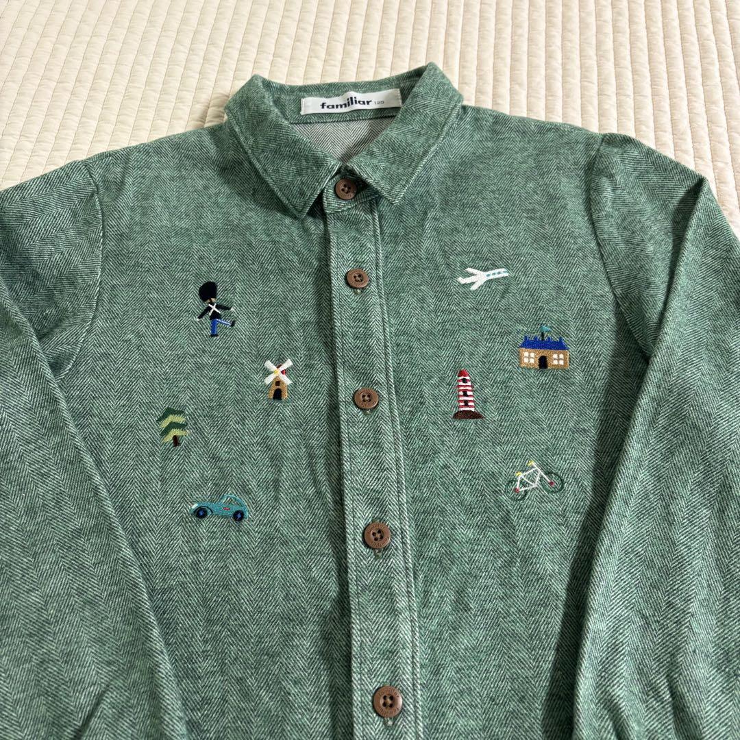 最終価格！　familiar 男の子　長袖シャツ・ポロシャツ　120センチ