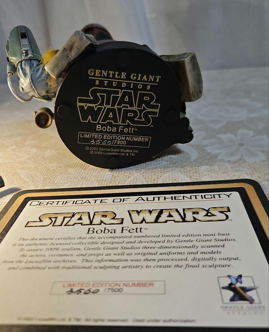 スターウォーズ ボバフェット バスト フィギュア ジェントルジャイアント