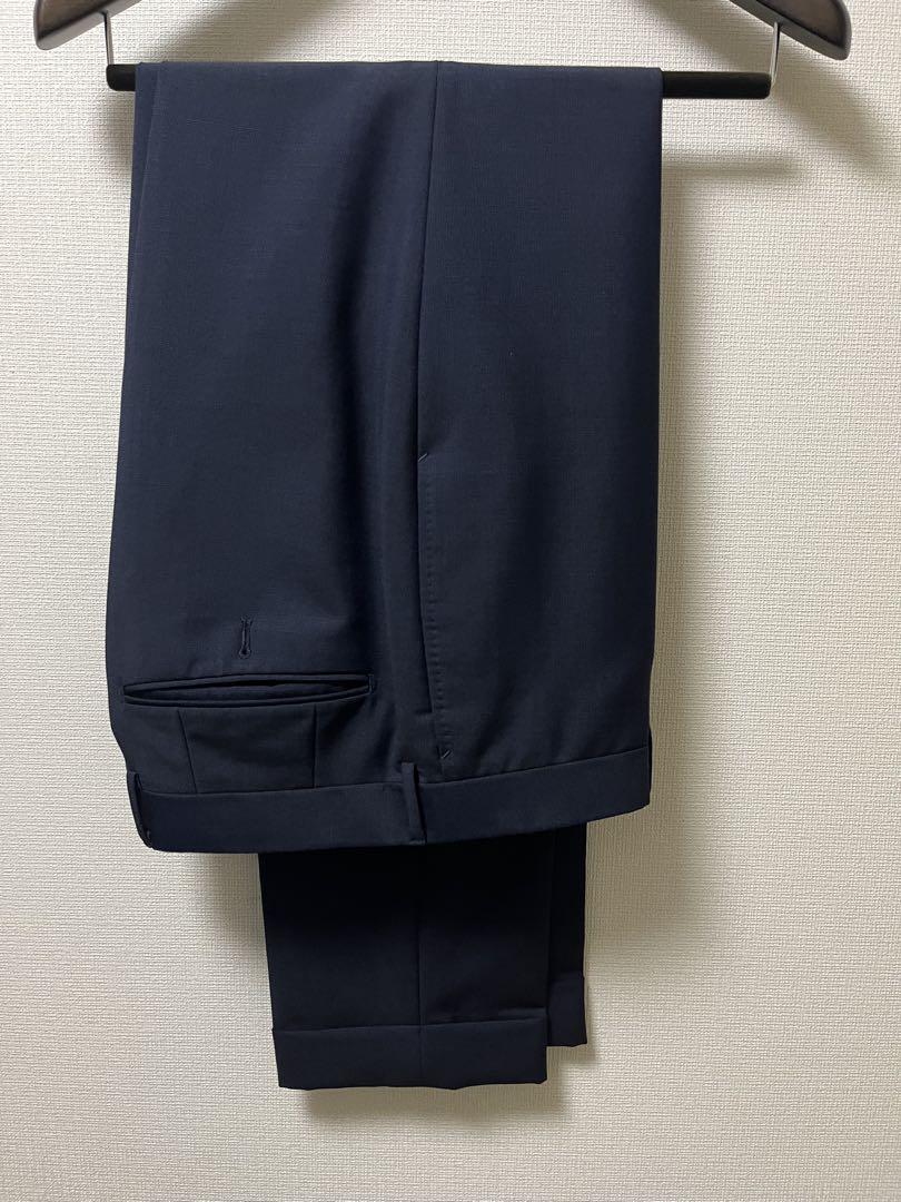 BEAMS F ネイビースーツ