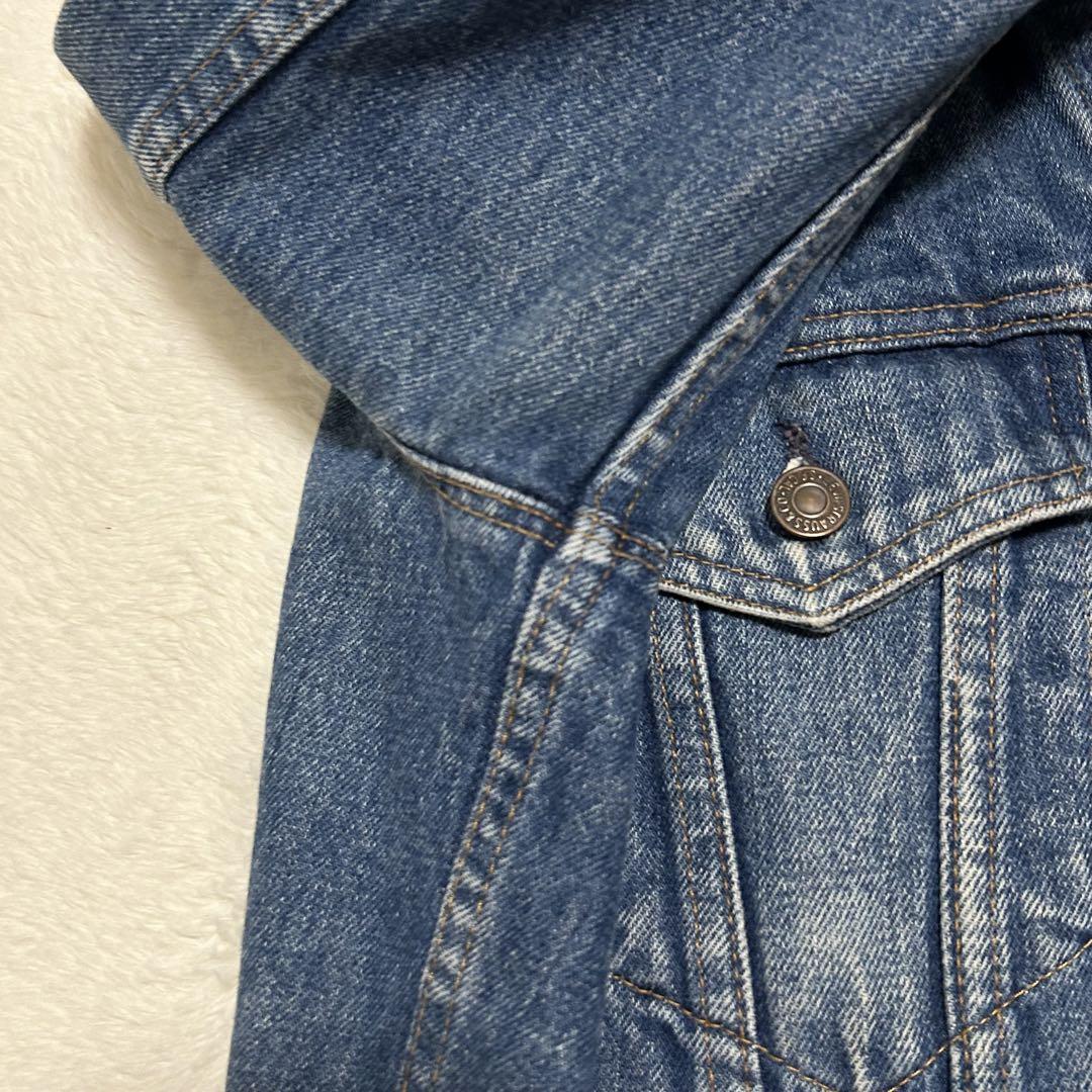 70〜80s Levi's 75506-0217 カナダ製40 濃紺 Gジャン