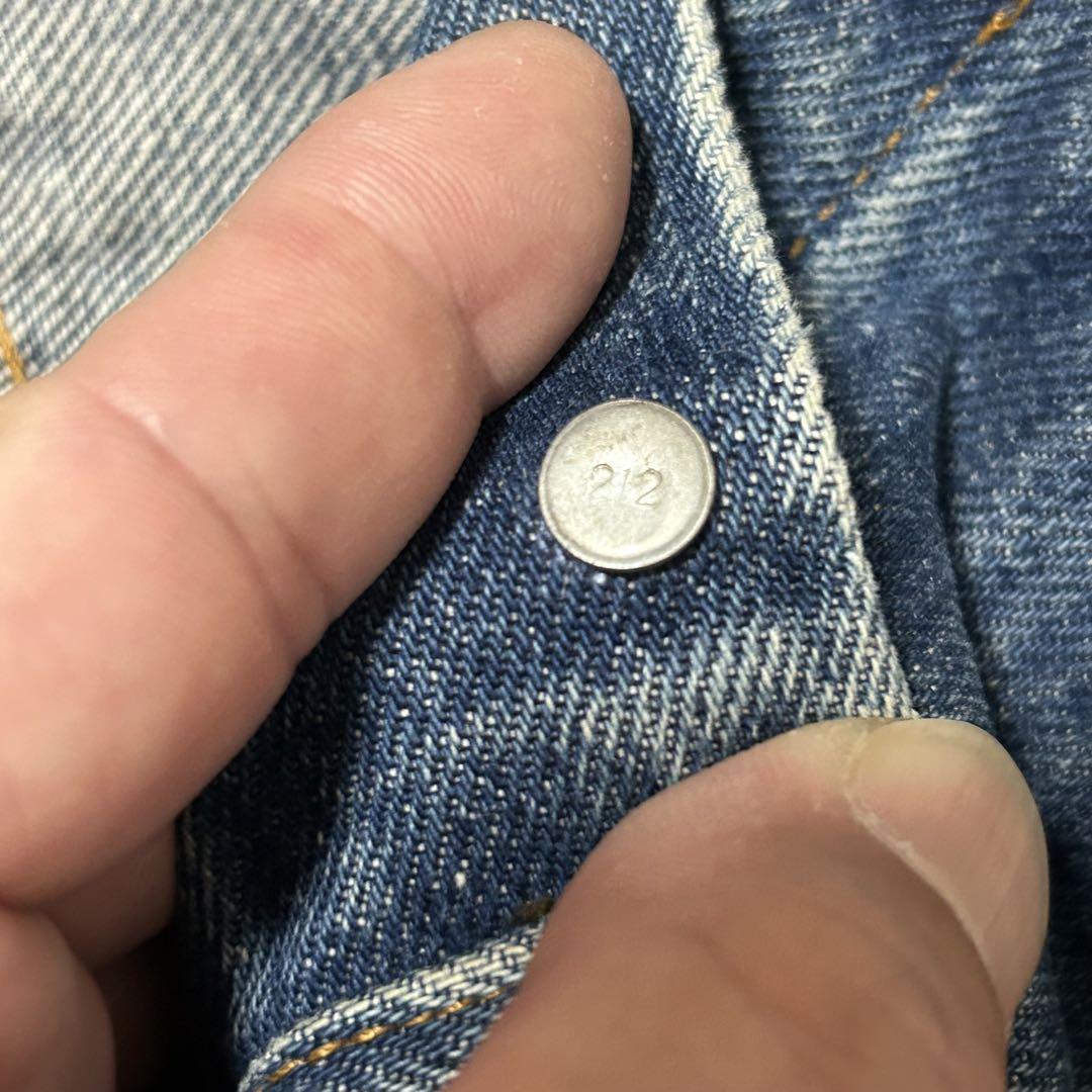 70〜80s Levi's 75506-0217 カナダ製40 濃紺 Gジャン