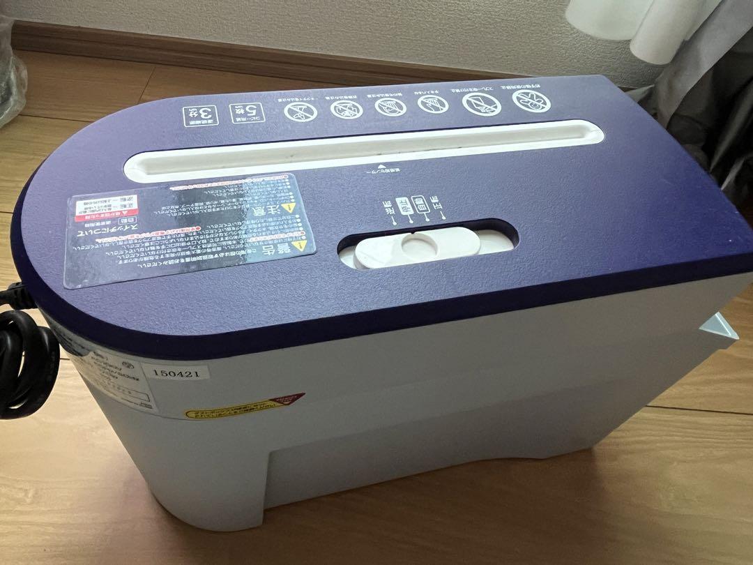 アイリスオーヤマ 電動シュレッダー クロスカット
