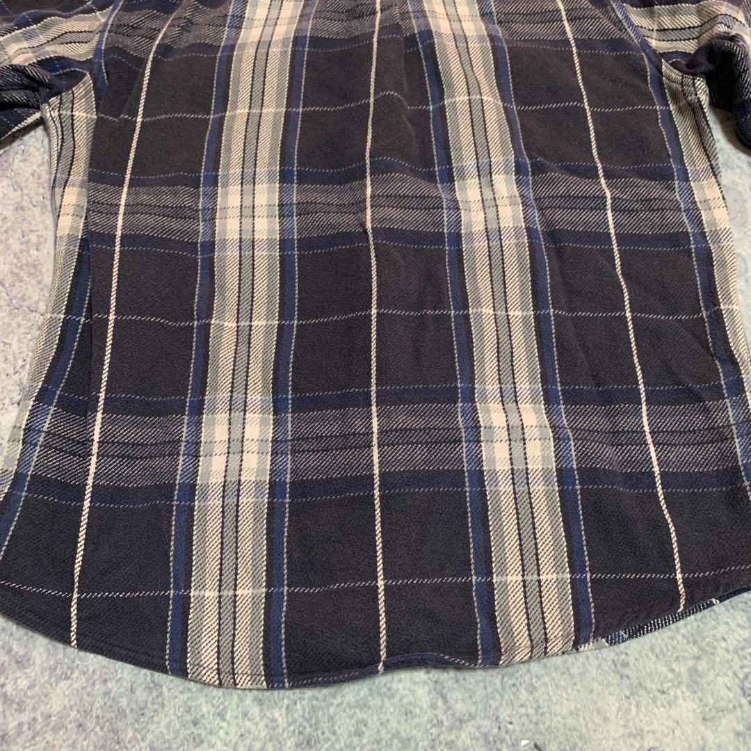トップス 00s eddie bauer check flannel shirts M