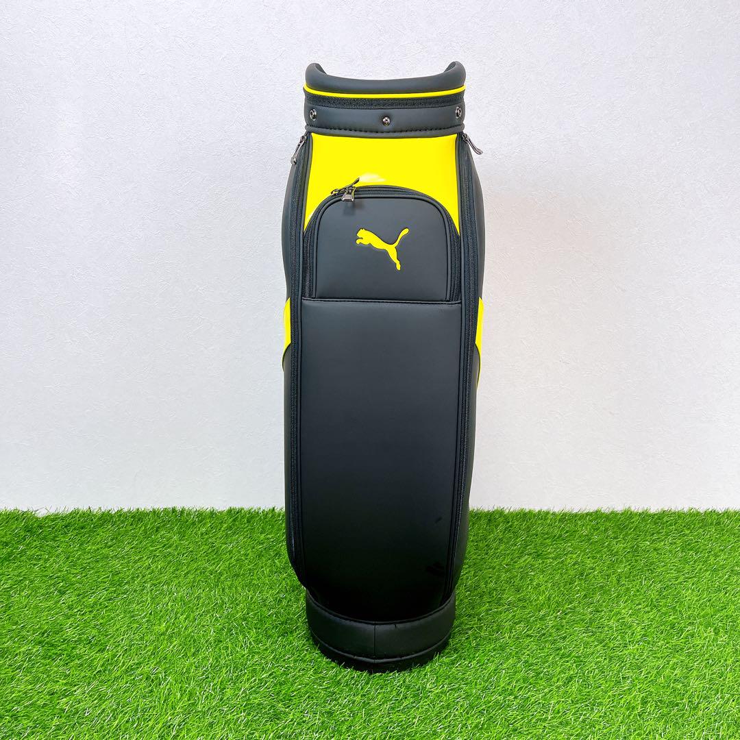 ほぼ未使用　極美品　PUMA CBコア　プーマ　キャディバッグ　ゴルフバッグ