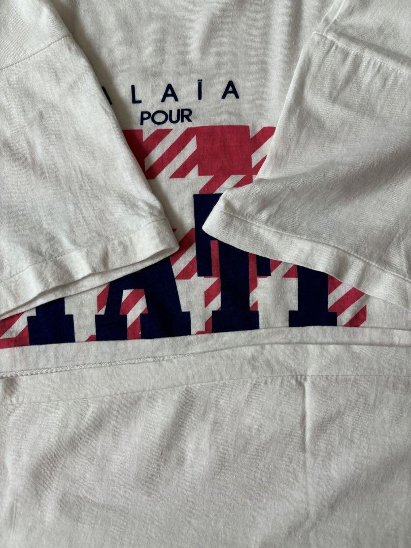 ALAIA アライア　TATI コラボTシャツ 90年代　 90s