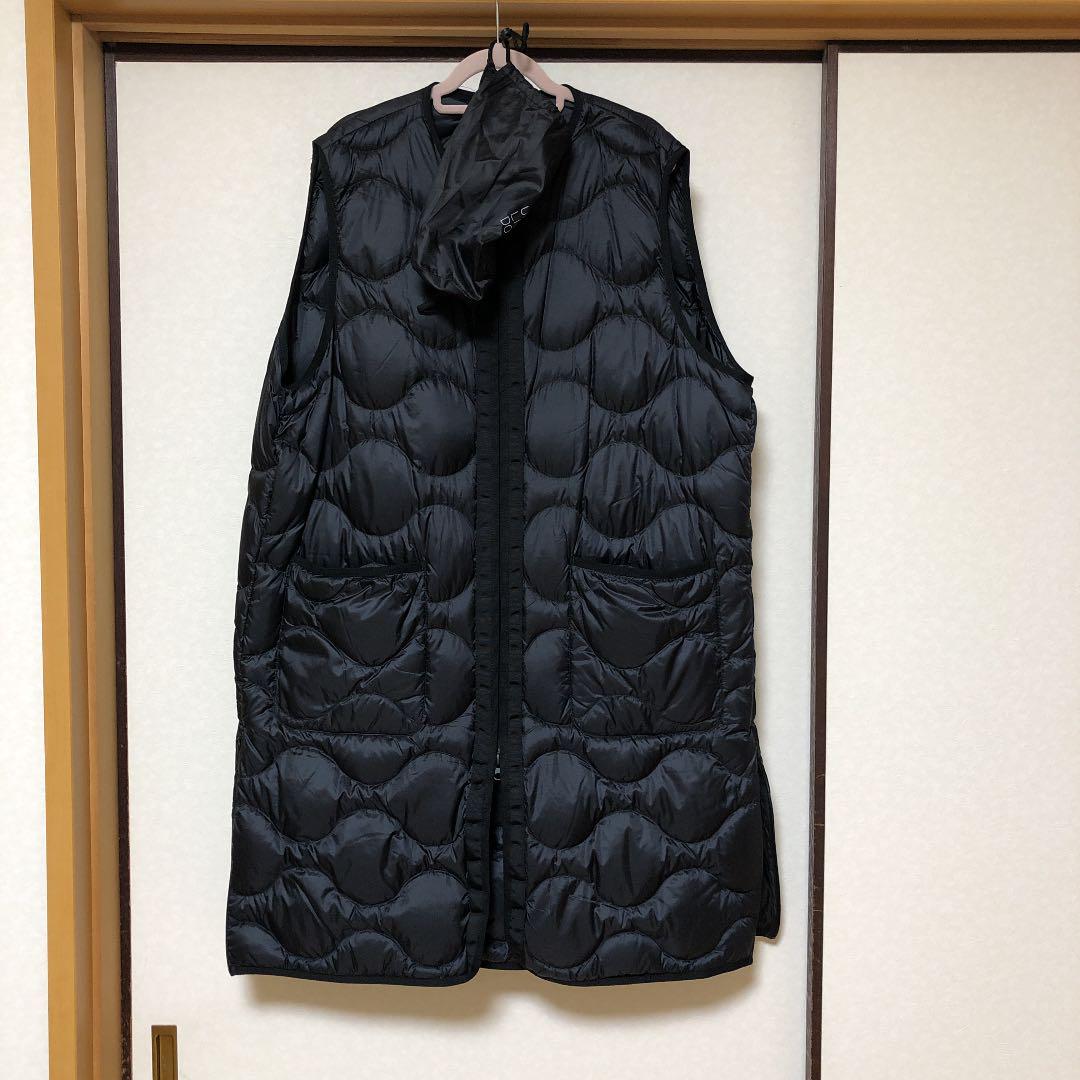 注目ショップ 週末限定セール【新品未使用】 UNIQLO×セオリー ダウンロングベスト M - ダウンベスト