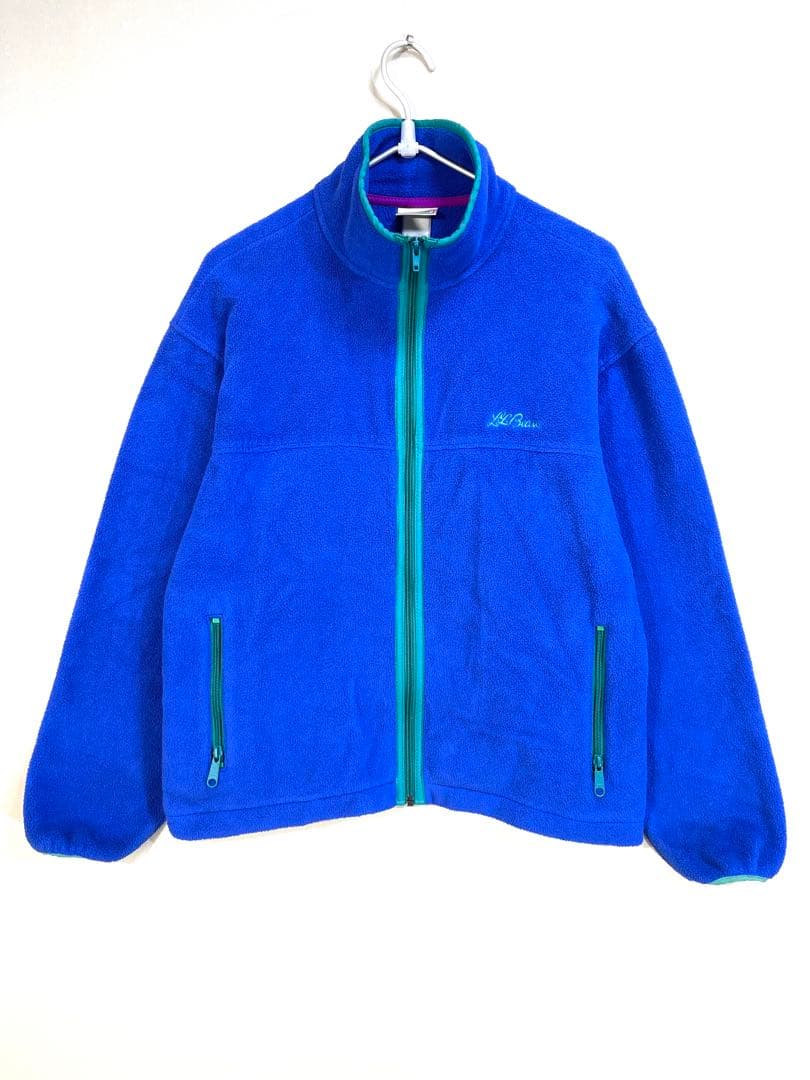 123 筆記体 L.L.Been フリース ジャケ M S相 W M相S L.L.Bean