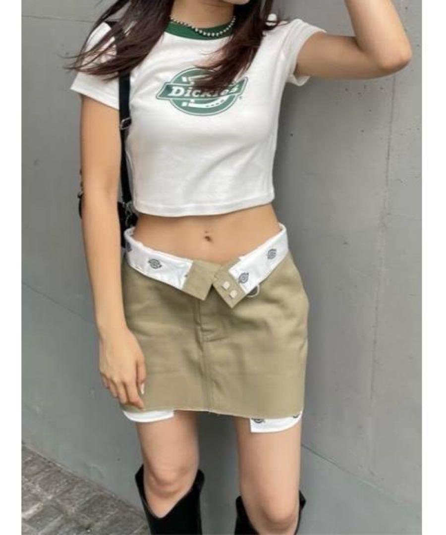 MOUSSY | DICKIES（R）CUT OFF ミニスカート